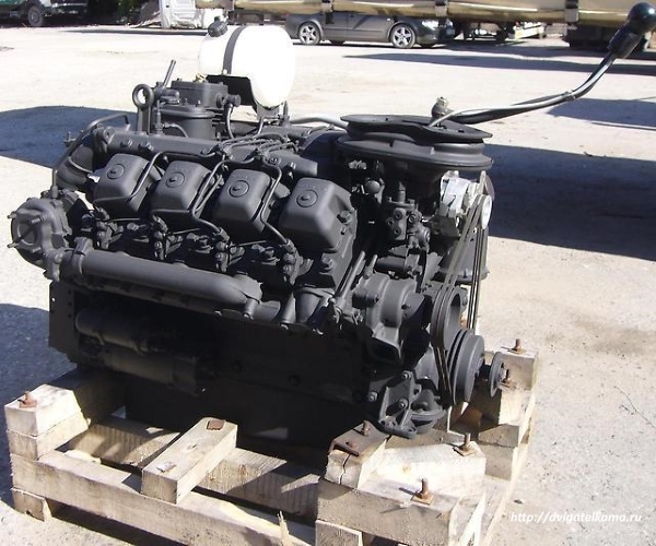 Силовой агрегат КАМАЗ 740.11 в сборе с 152 КПП