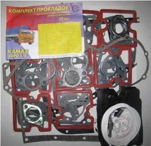 Прокладки двигателя КАМАЗ евро-1