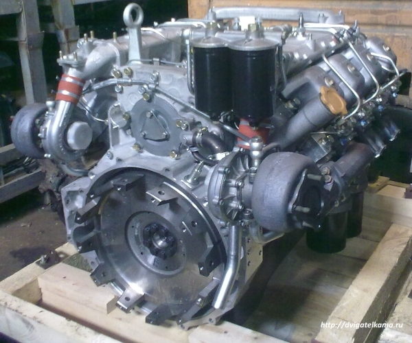 Силовой агрегат КАМАЗ 740.11 в сборе с 152 КПП