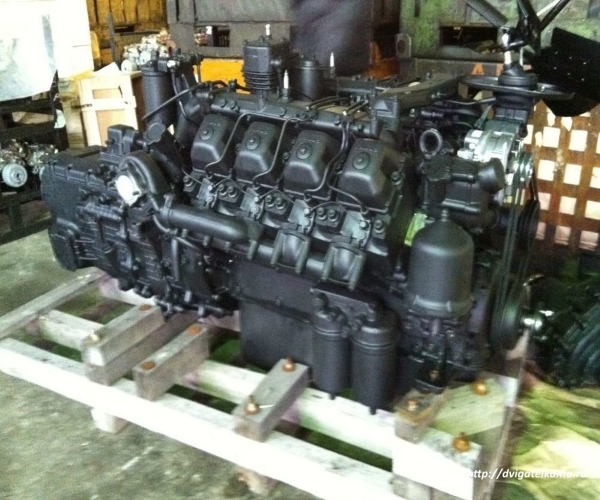 Силовой агрегат КАМАЗ 740.10 в сборе с КПП 152
