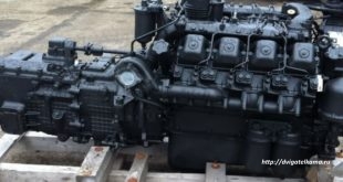 Силовой агрегат КАМАЗ 740.31 в сборе с КПП 152